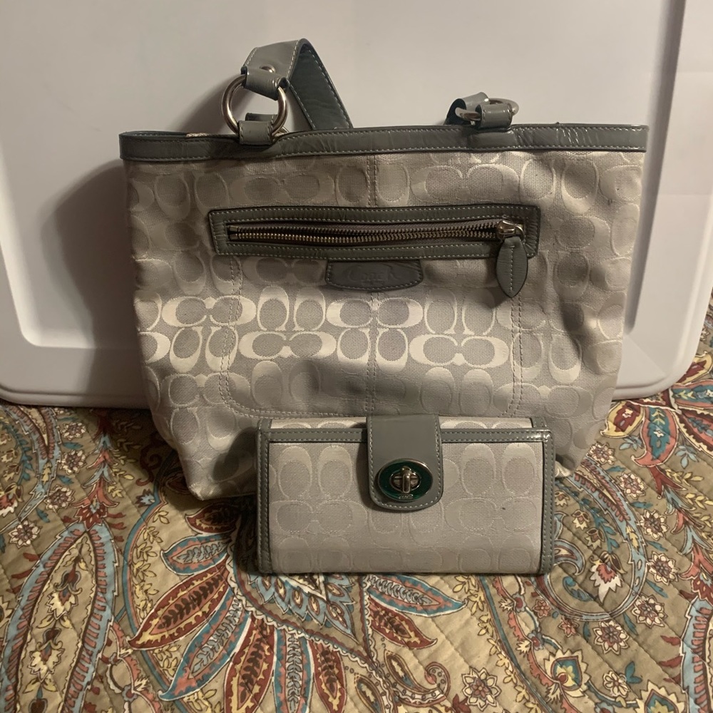 Coach set and small bag